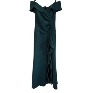 champagne off shoulder bridesmaid dress Champagne Tulle Floor Length Prom Dress, A-Line Sleeveless Backless Evening Party Dress US 8 / Champagne